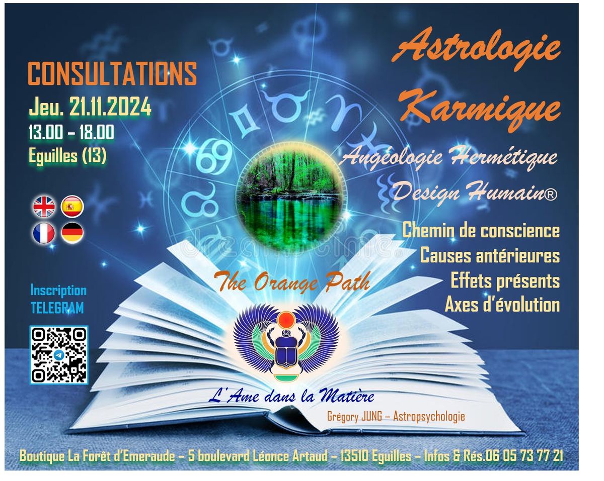 Consultations - Astrologie Karmique - Ang\u00e9ologie Herm\u00e9tique -Design Humain\u00ae - Eguilles (13)