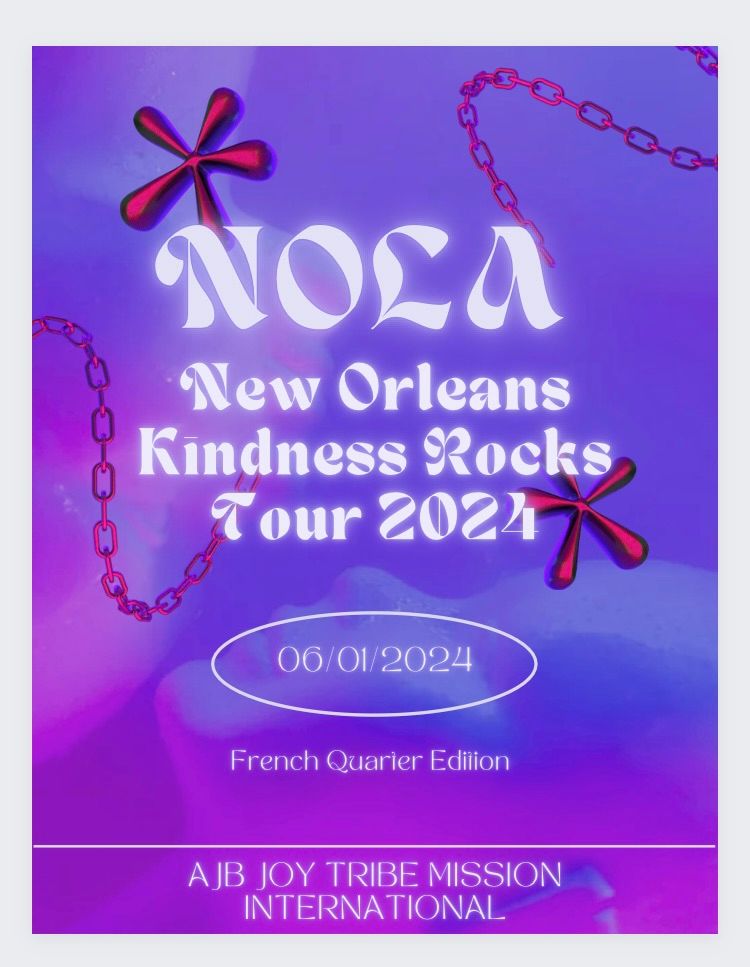 NOLA Edition Kindness Rocks Tour 2024