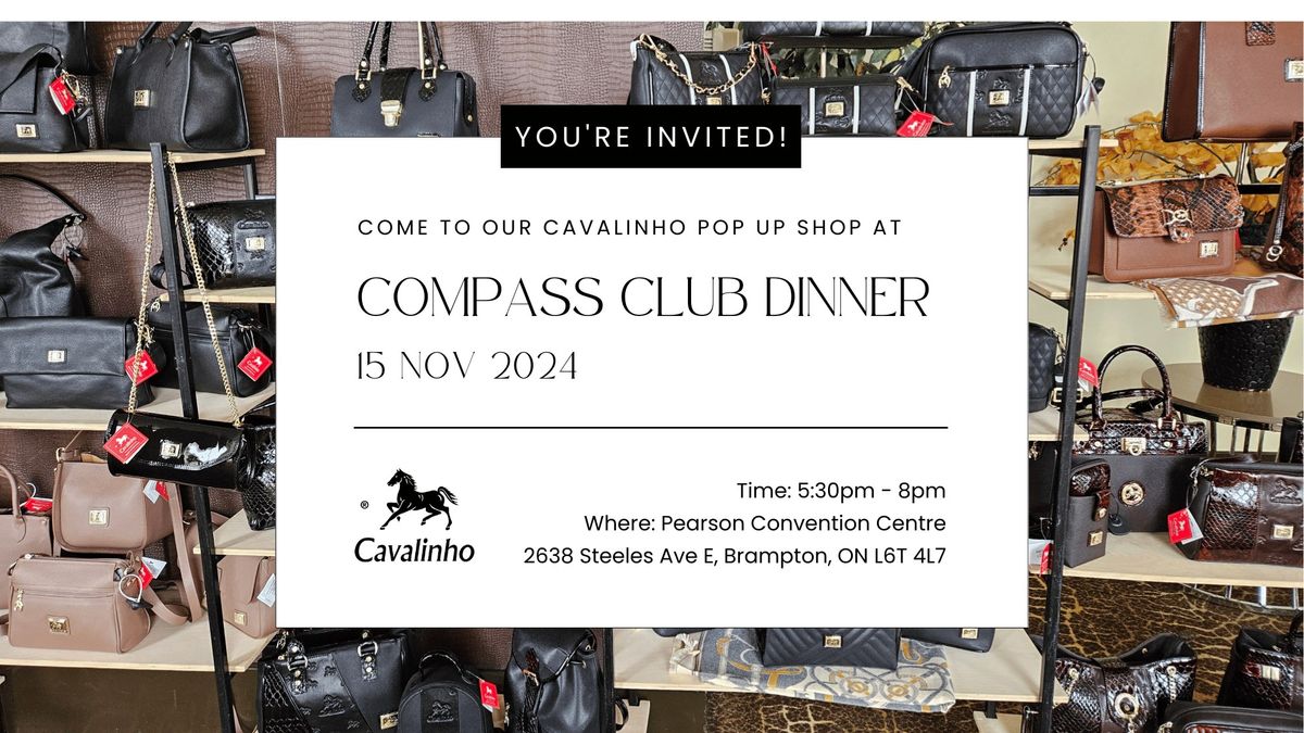 Cavalinho Pop Up Shop at 2024 Compass Club Dinner