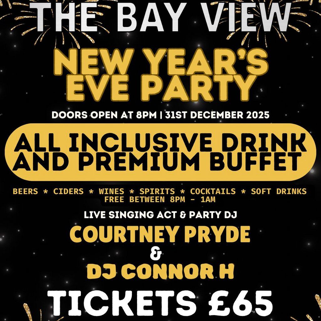 NEW YEARS EVE @ The Bay View