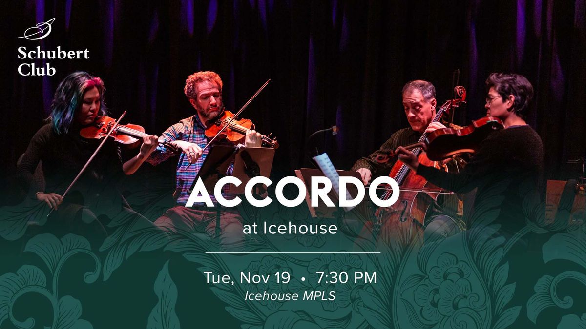 Accordo at Icehouse: Tuesday, November 19, 2024