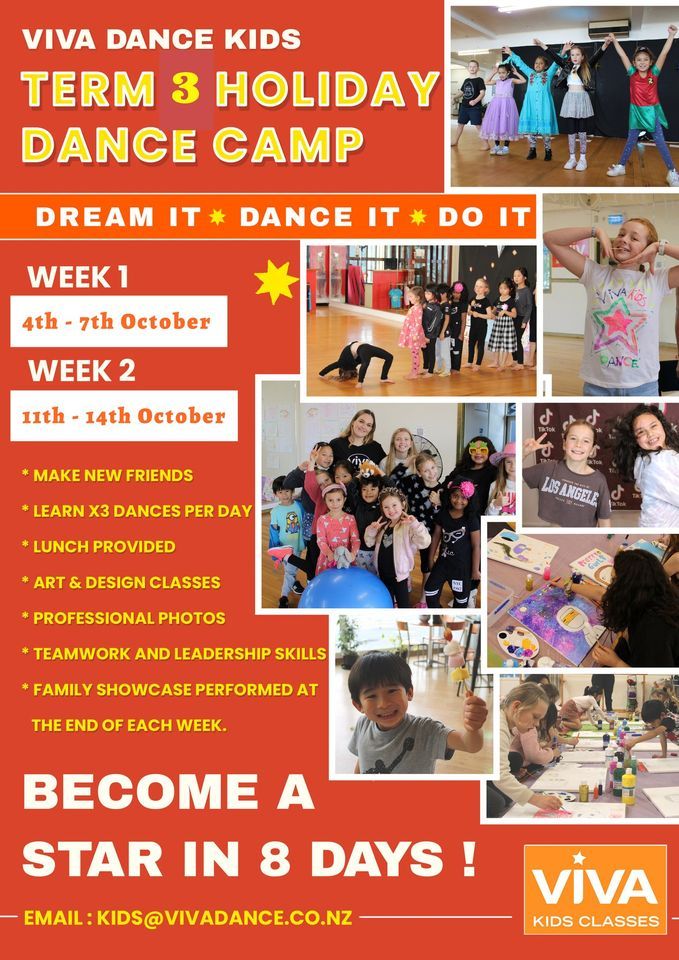 Viva Dance Kids\/Teens HOLIDAY DANCE CAMP!