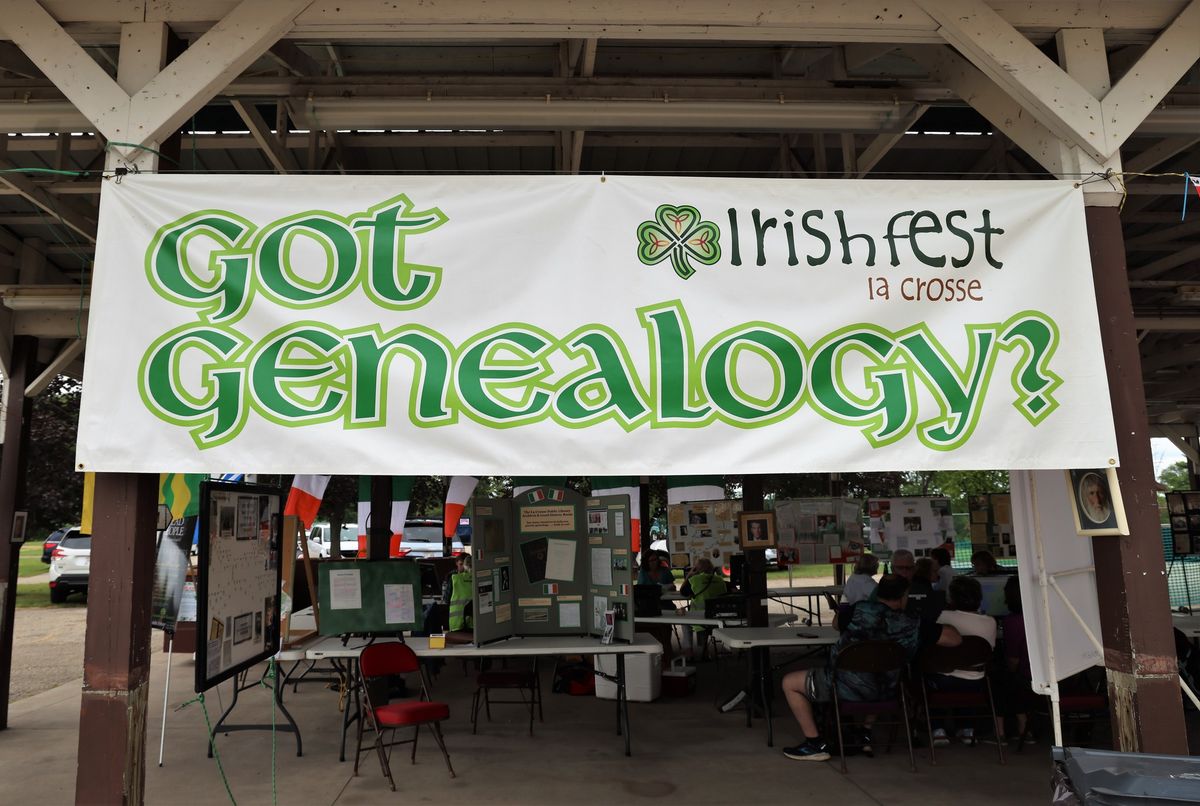 Irishfest La Crosse - Genealogy Tent