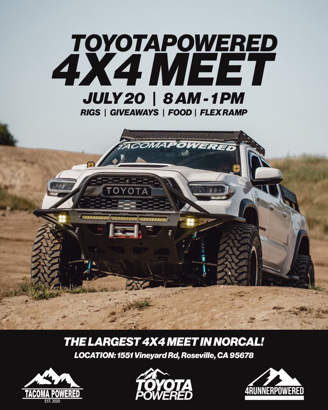 Tacoma Powered & 4Runner Powered Presents: 4x4 Annual Meet