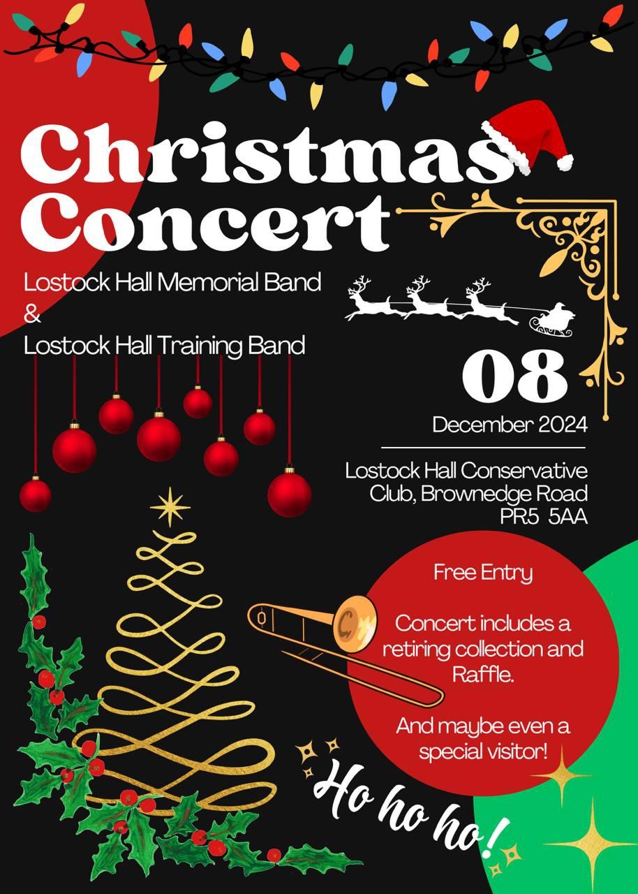 Band Christmas Concert featuring both our bands