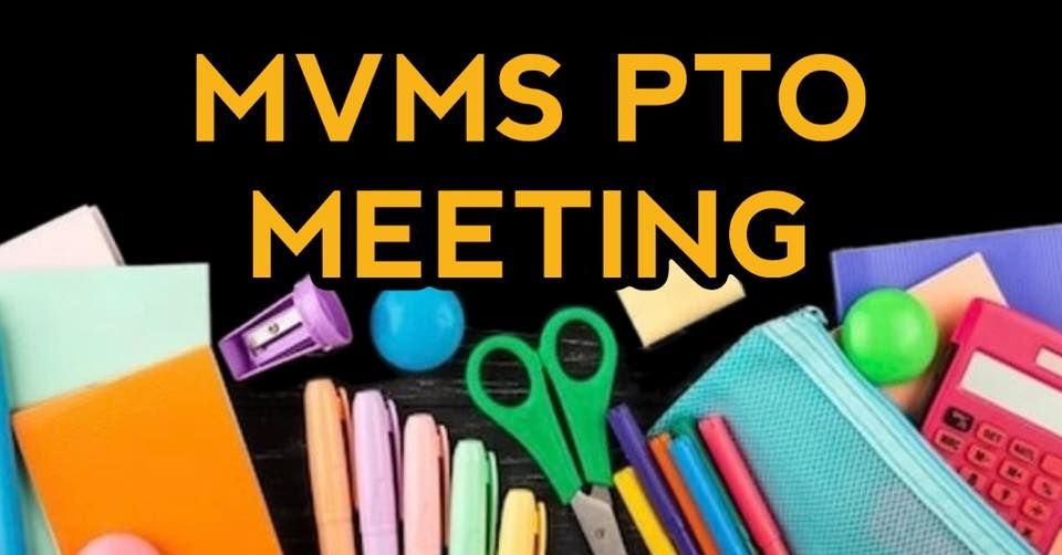 MVMS PTO meeting