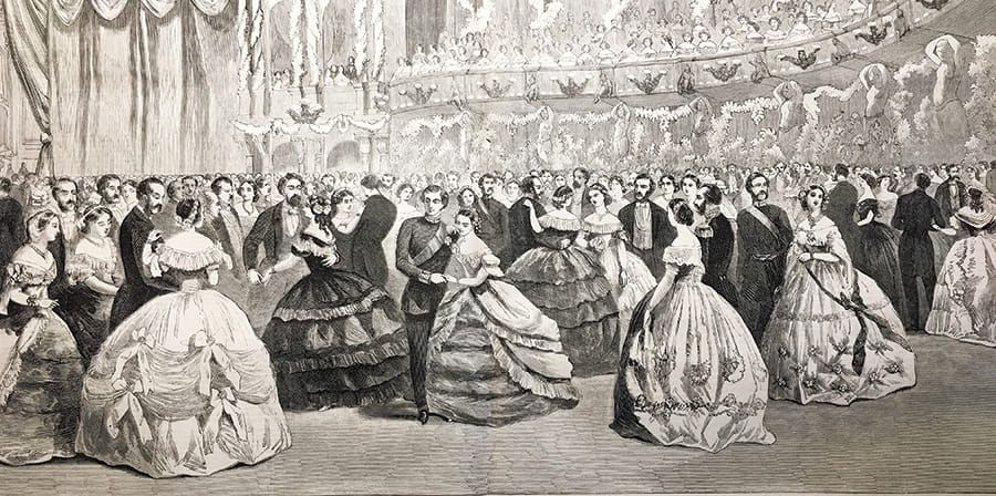 Annual Victorian Ball: 1857-1867 Round & Elliptical Hoop Era