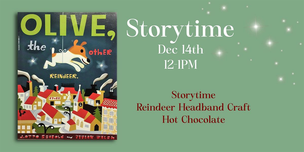 Olive the Other Reindeer Storytime