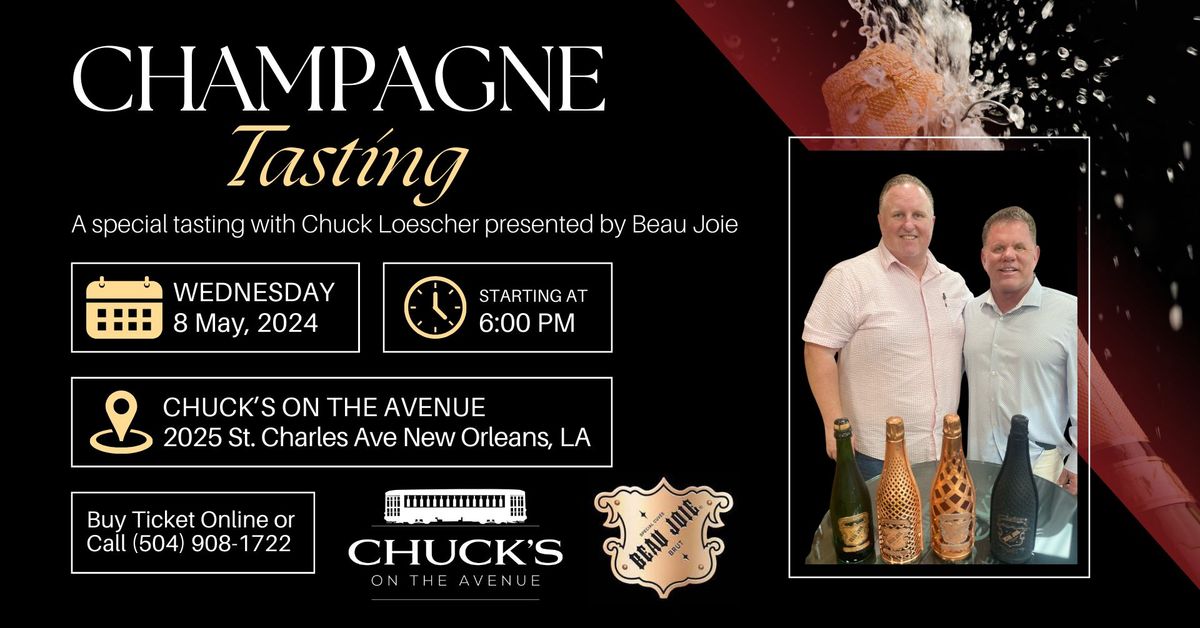 Champagne Tasting Presented by Beau Joie