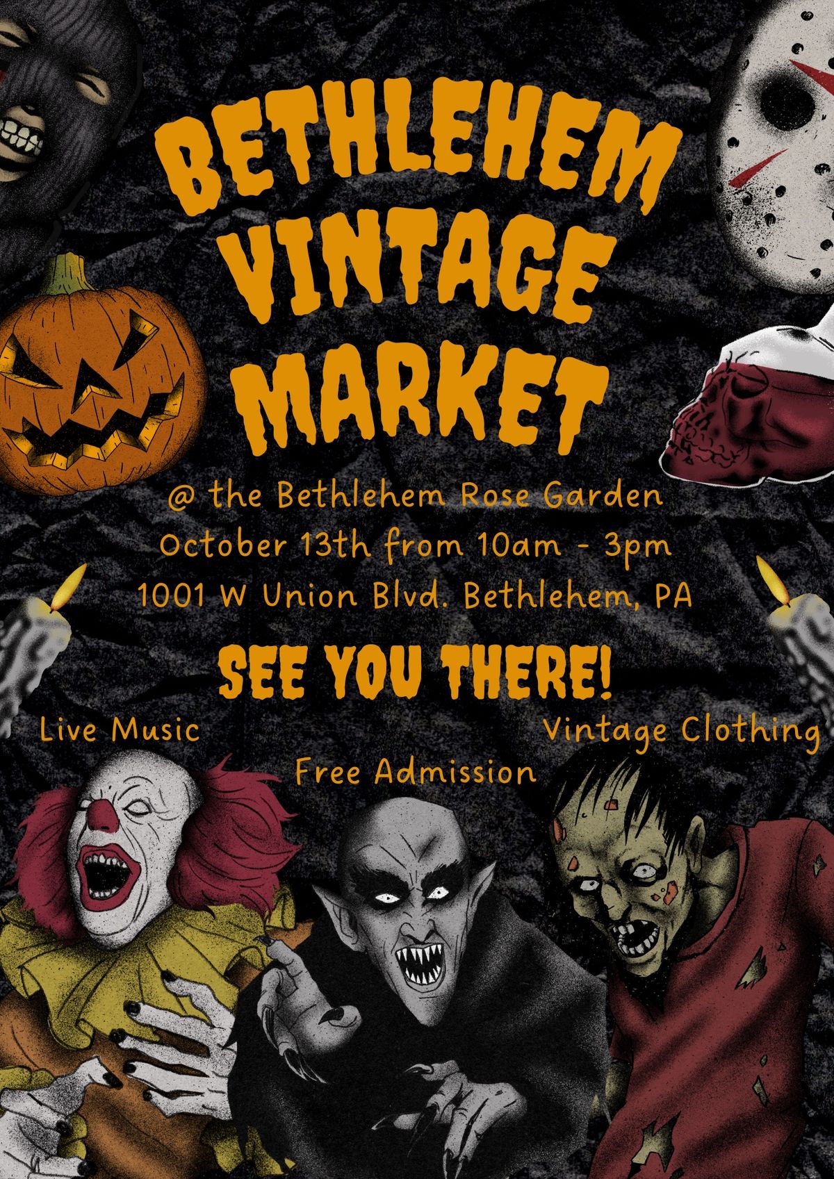 Bethlehem Vintage Market @ the Bethlehem Rose Garden