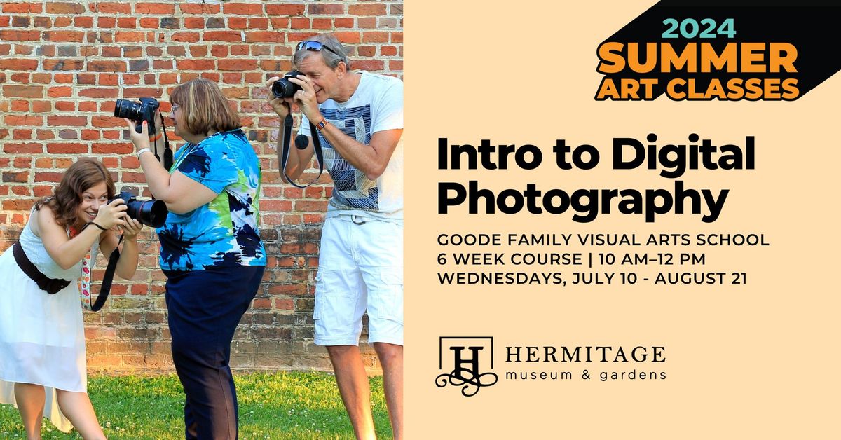 Introduction To Digital Photography Class at the Visual Arts School