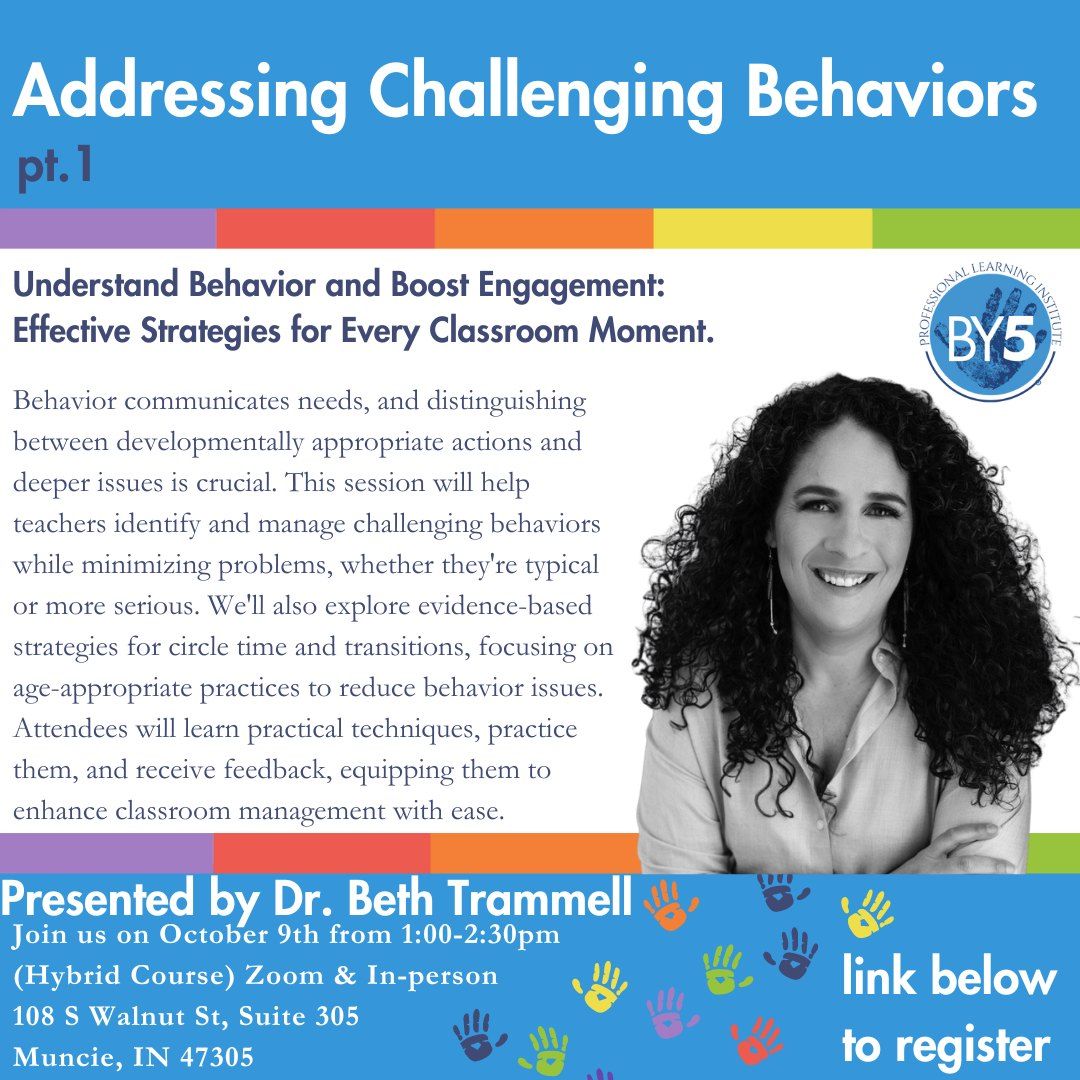 Addressing Challenging Behaviors Part 1