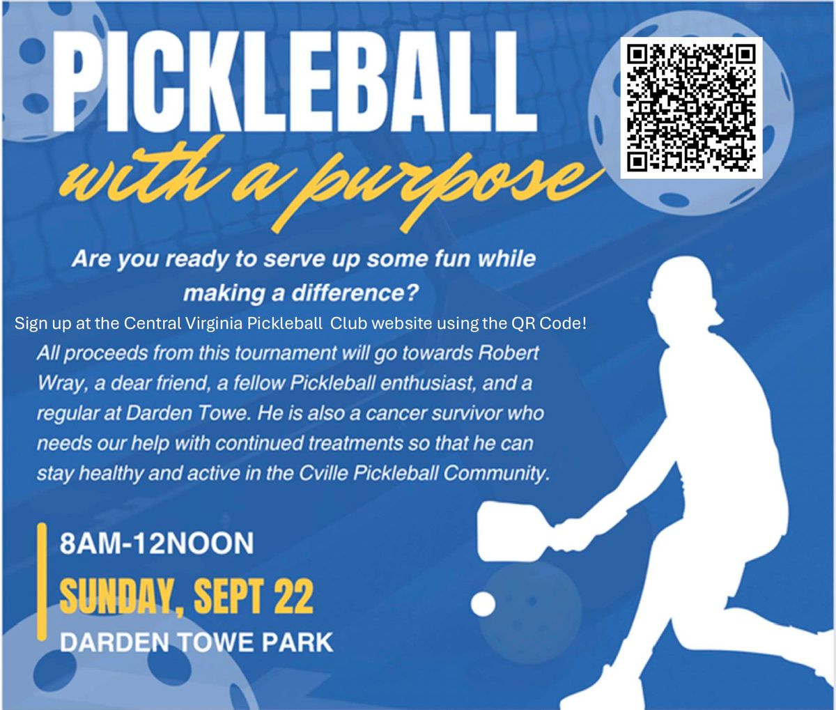 Pickleball with a purpose