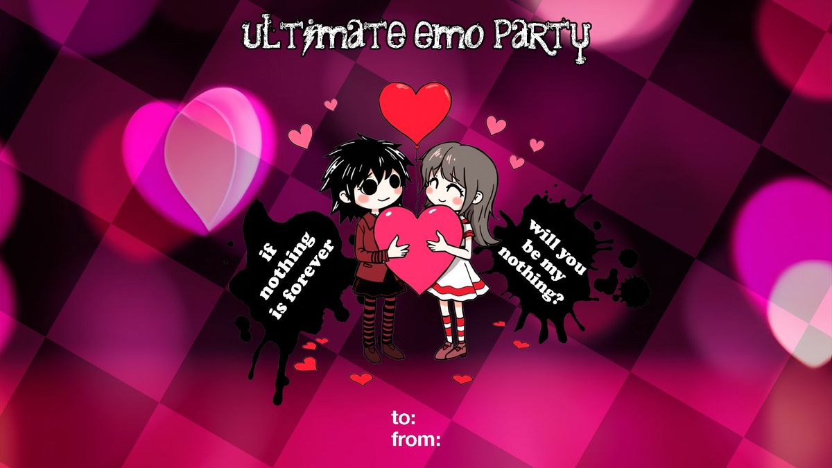 \u2665 My EMO Valentine \u2665 Ultimate Emo Party + Frostbitt & Friends \/\/ Goldie \u25bc