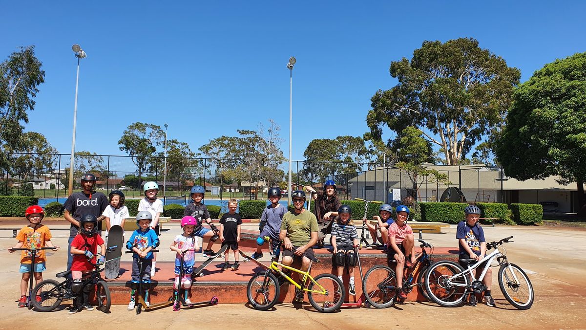 Moora Skatepark Skateboard, Scooter and BMX Coaching Session