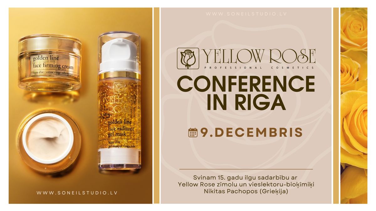 Yellow Rose JUBILEJAS KONFERENCE R\u012bg\u0101