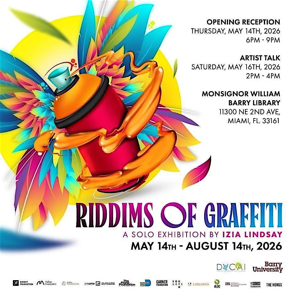 Riddims of Graffiti: A Solo Exhibition by Izia Lindsay