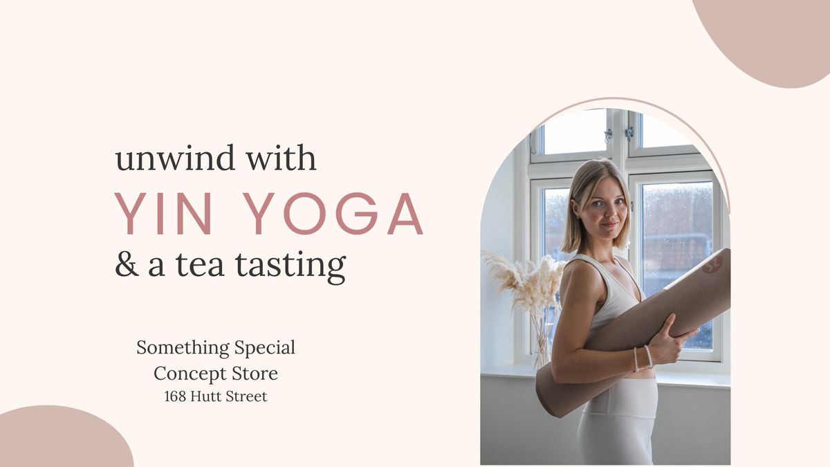MOTHER'S DAY ~ Yin Yoga and Tea Tasting 