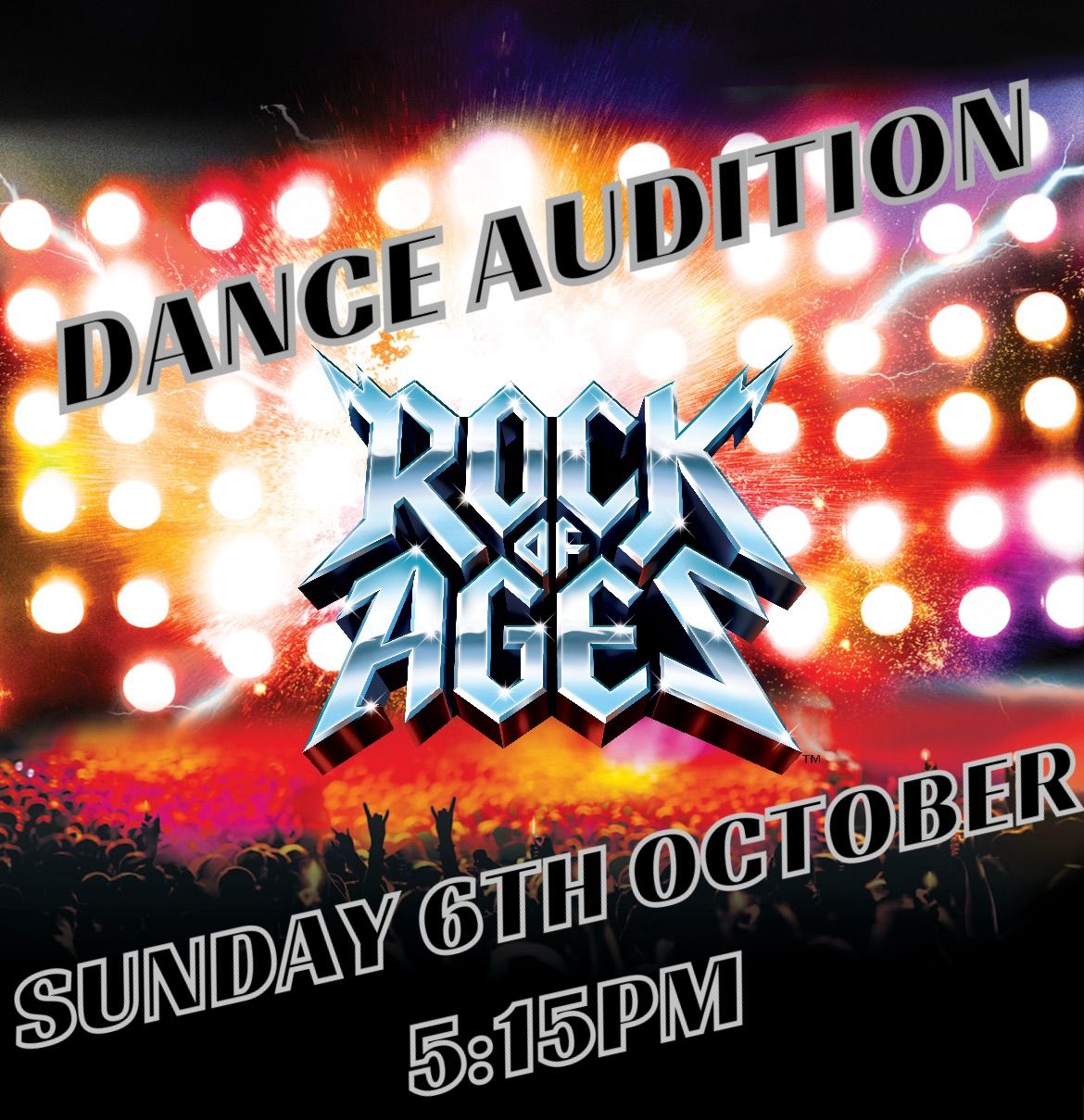 Dance Audition - Rock Of Ages