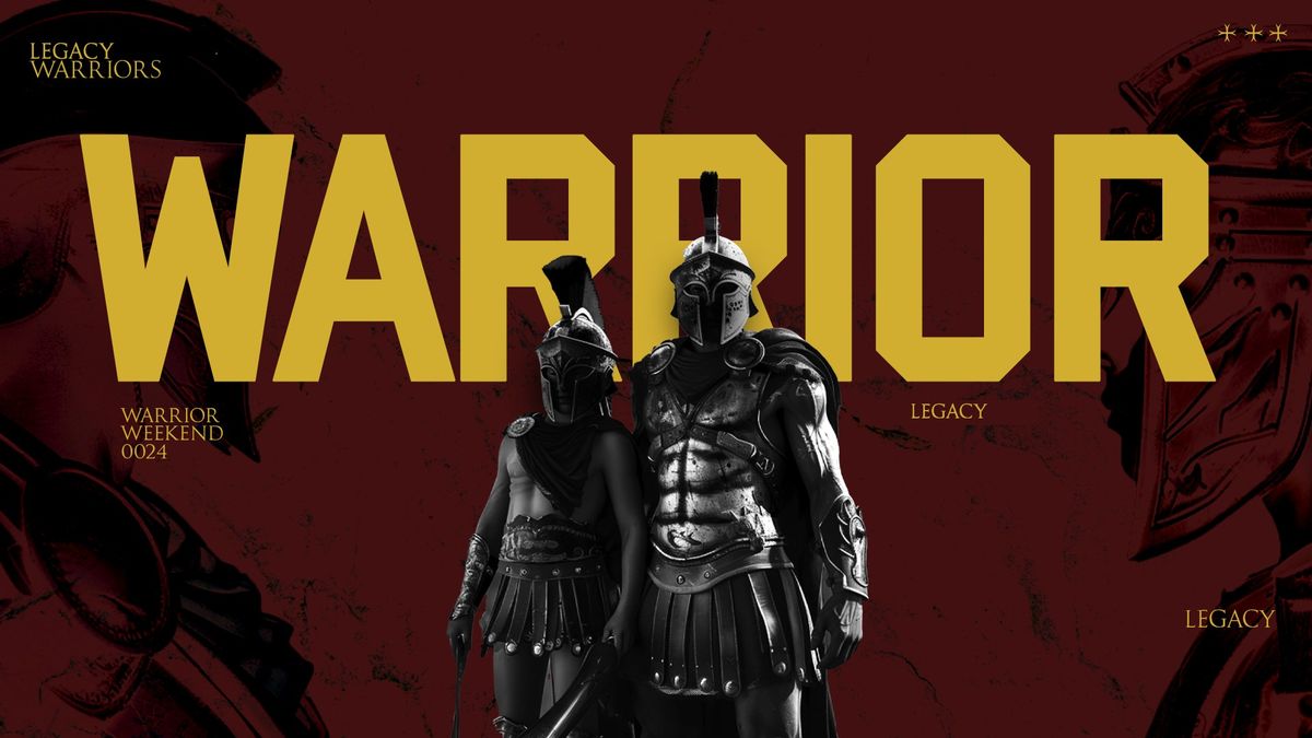 Warrior Weekend: Sept. 20th - Sept. 21st 