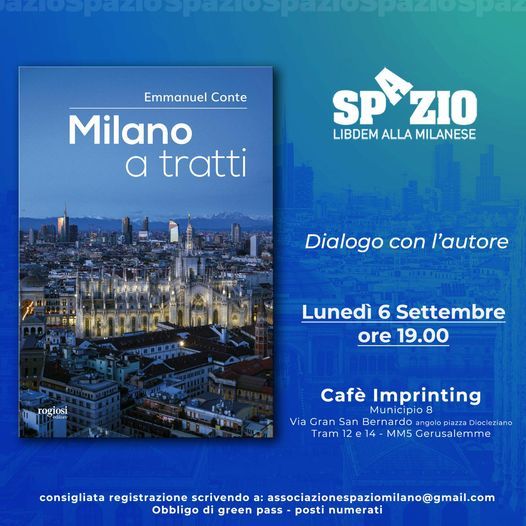 "Milano a tratti". Dialogo con l'autore