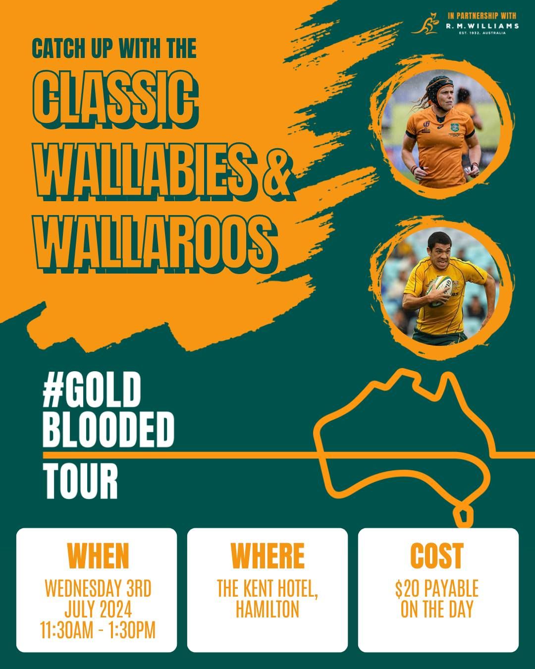 Classic Wallabies at The Kent Hotel