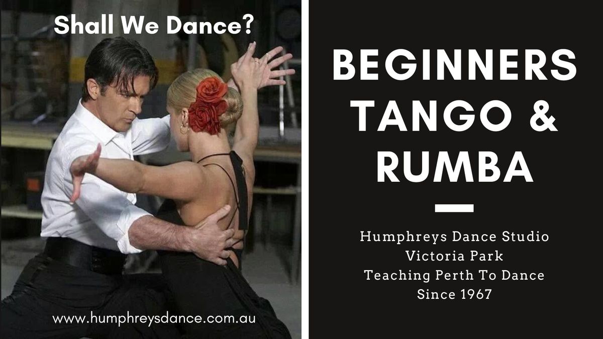 Beginners Tango & Rumba Dance Class with Humphreys