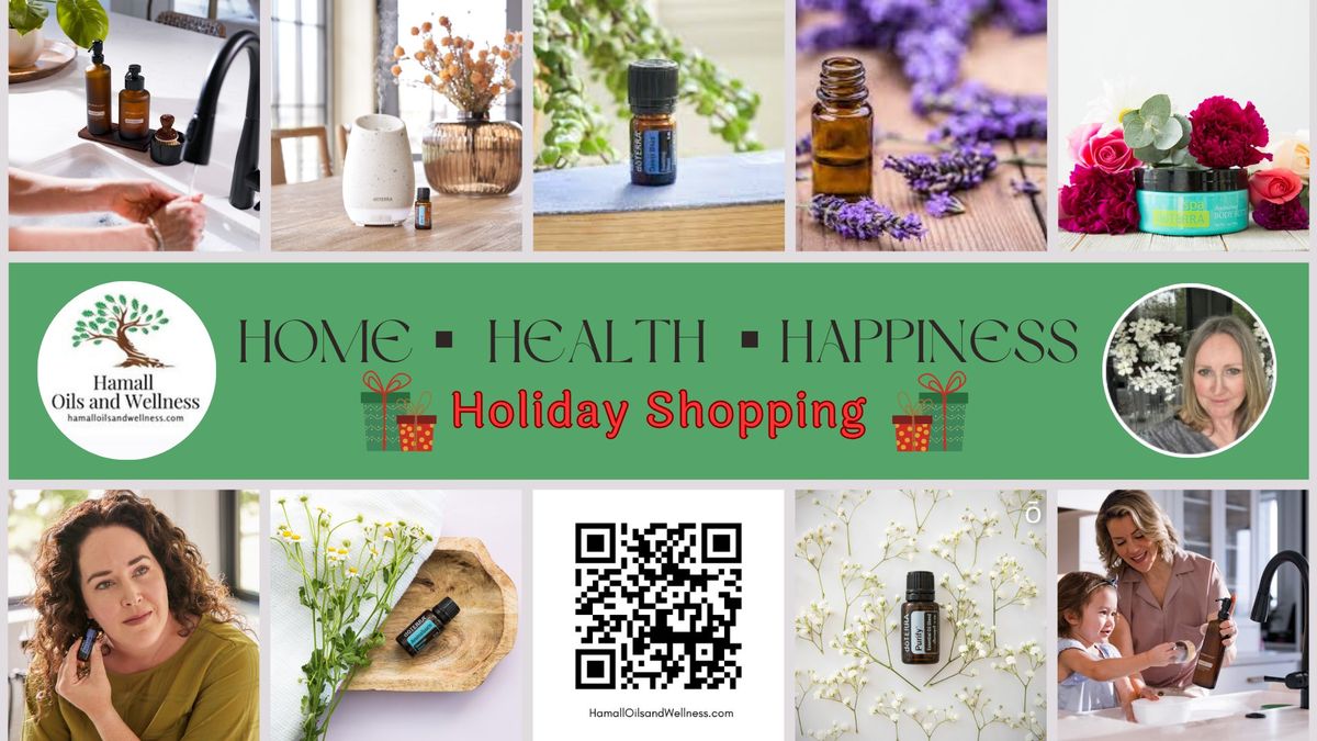 Holiday Shopping at Hamall Oils and Wellness