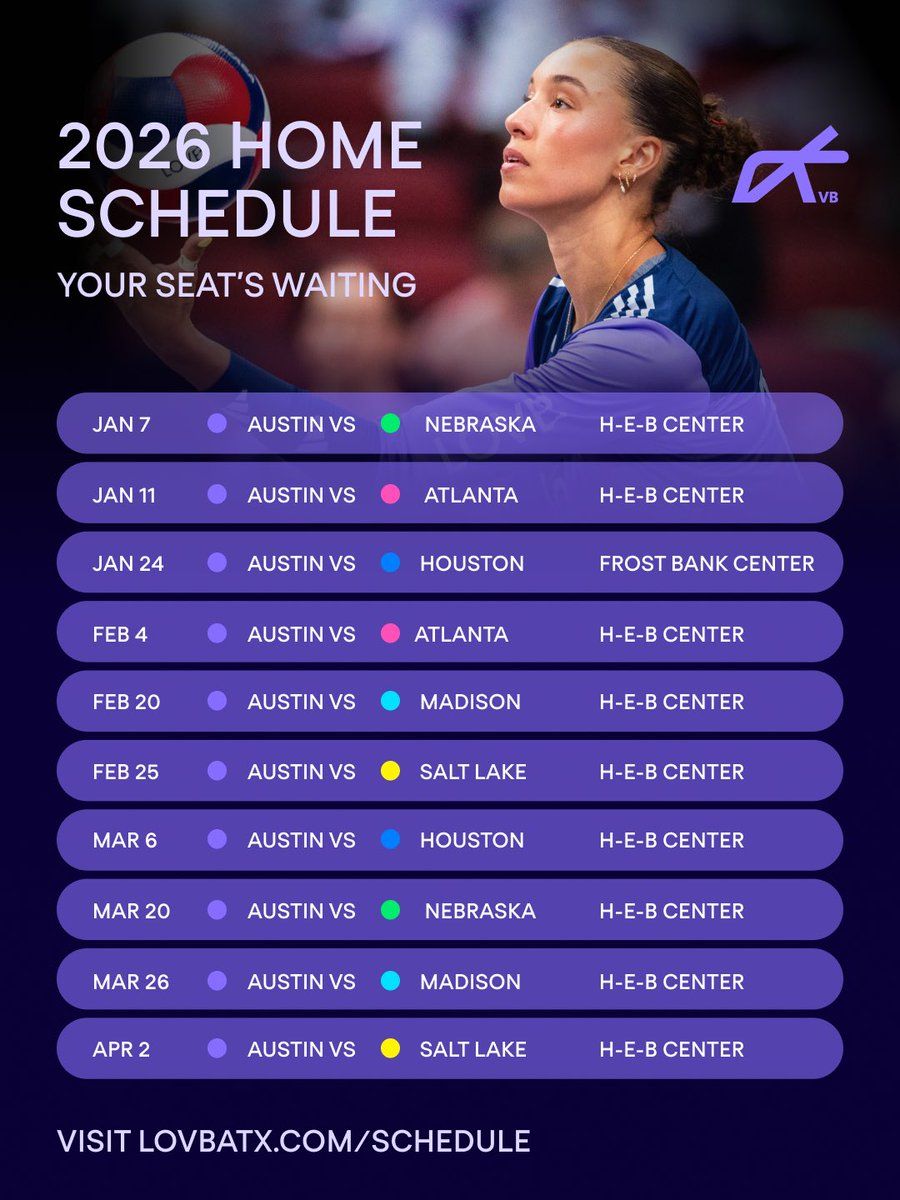 LOVB Atlanta at LOVB Nebraska at Baxter Arena