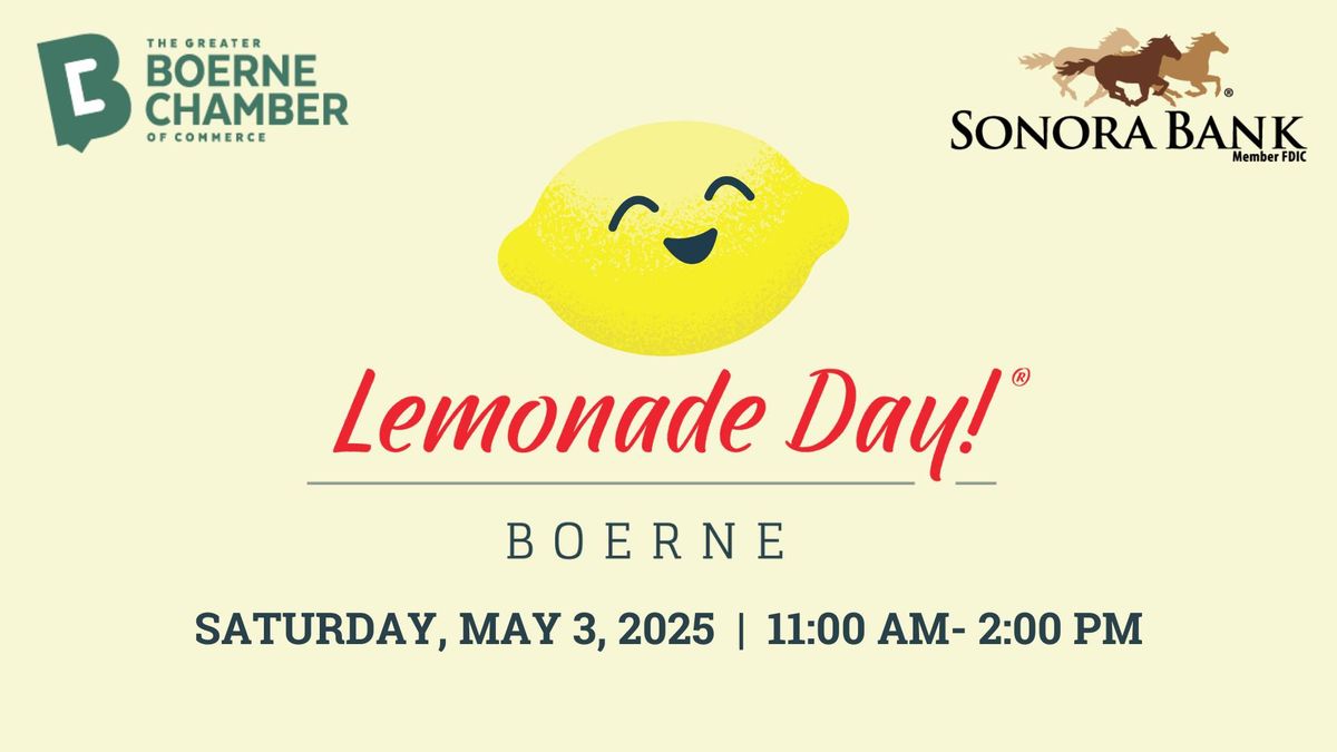 Boerne Lemonade Day - Presented by Sonora Bank