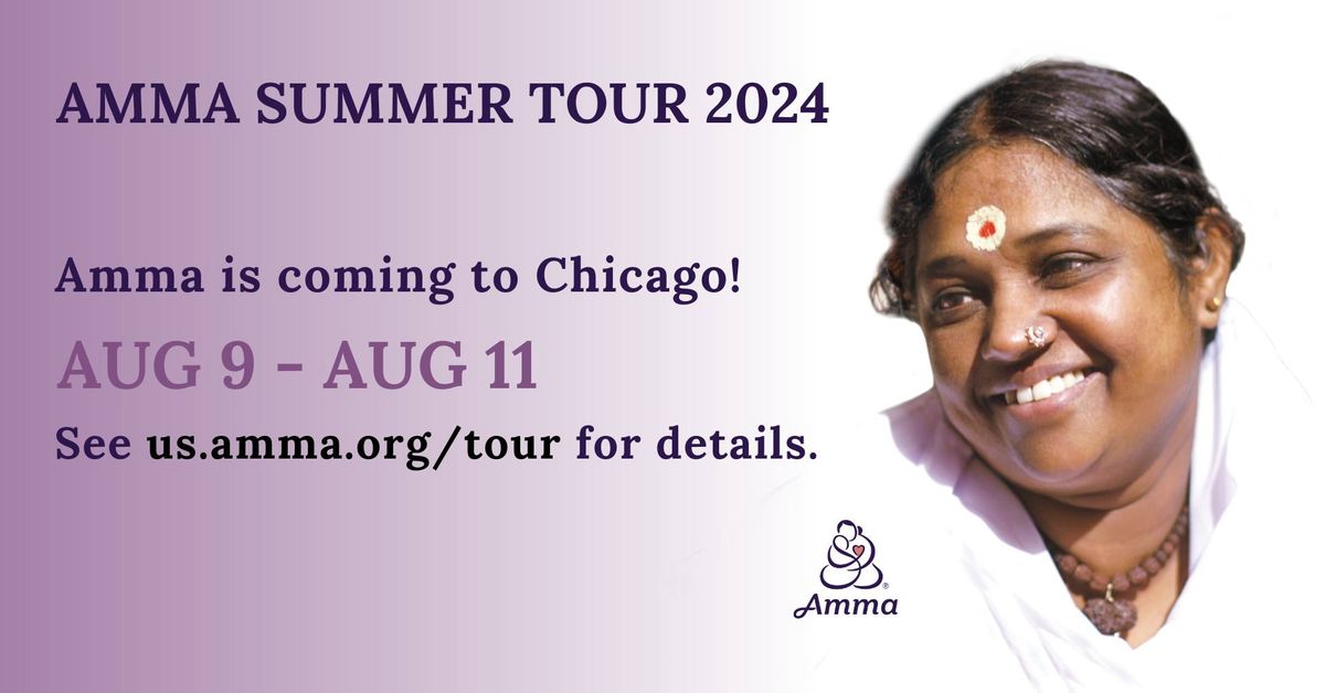 Amma in Chicago 2024, M.A. Center Chicago 41W501 Keslinger Rd Elburn