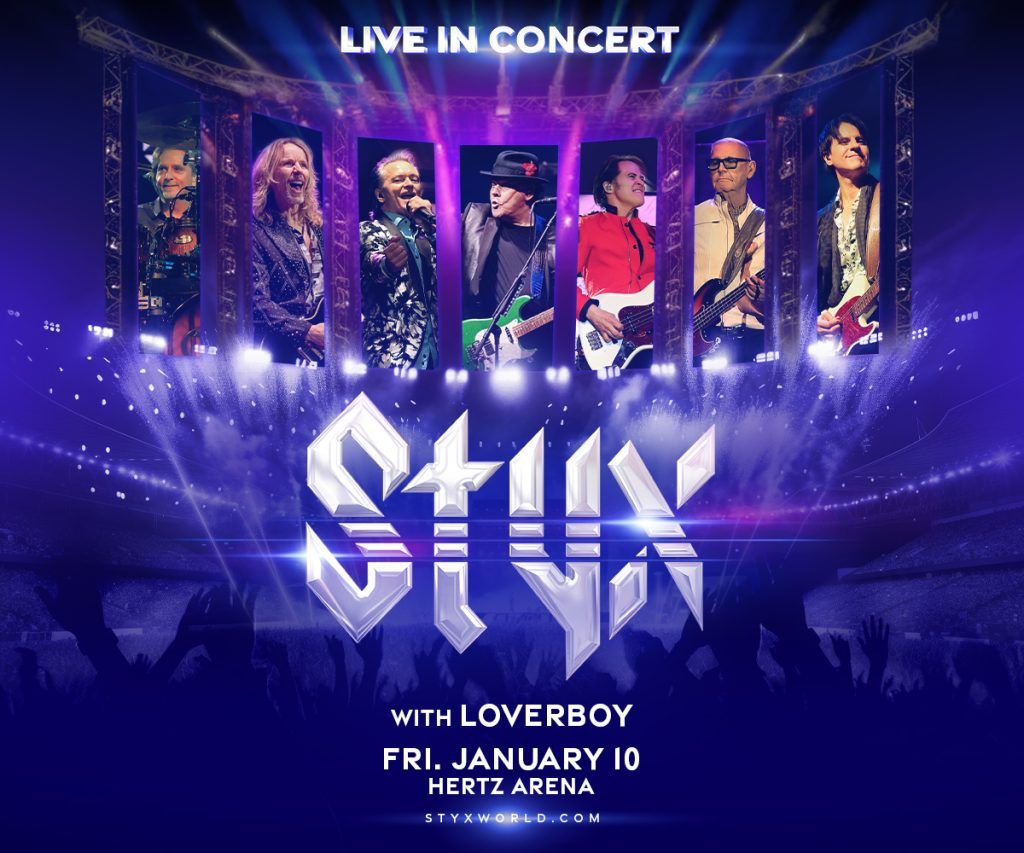 Styx and Loverboy at Brick Breeden Fieldhouse