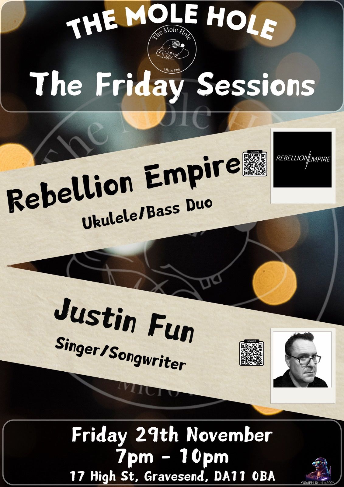 Friday Sessions - Rebellion Empire and Justin Fun