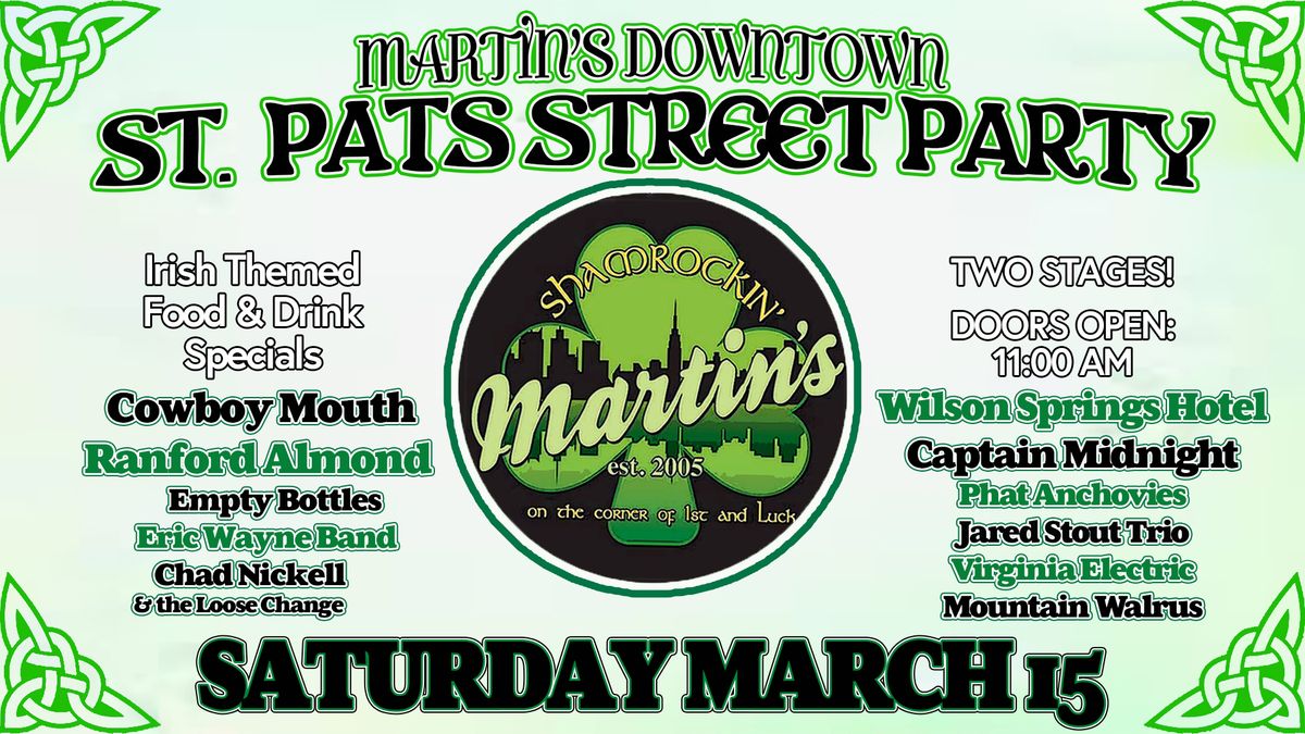 Martin's St Pat's Street Party 2025