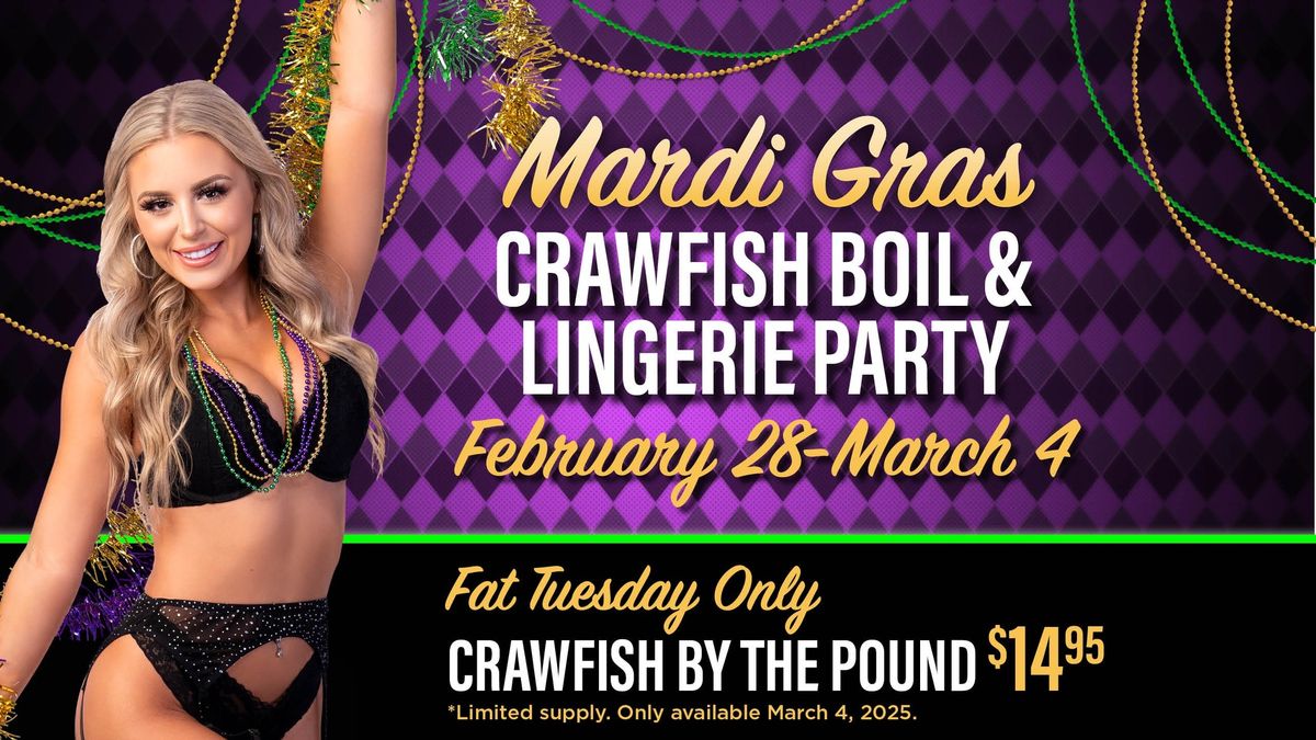 \ud83e\udd90CRAWFISH BOIL AND LINGERIE PARTY\ud83e\udd90