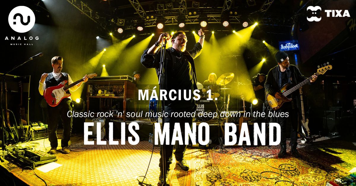 Ellis Mano Band || Morph Tour 2025 || Budapest