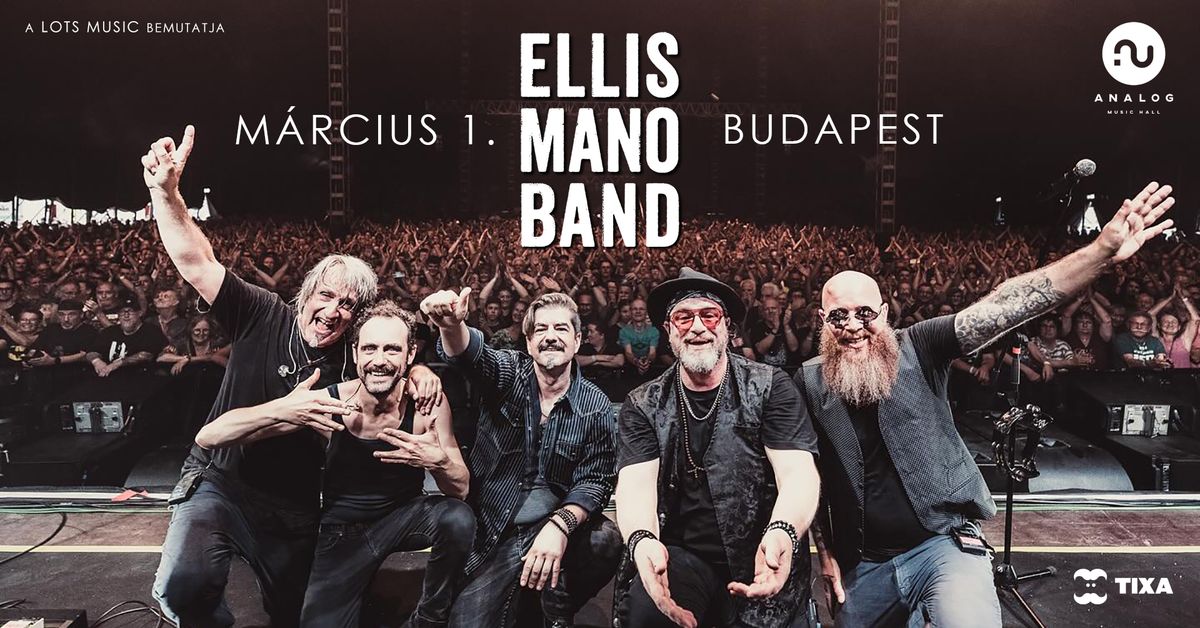 Ellis Mano Band || Morph Tour 2025 || Budapest