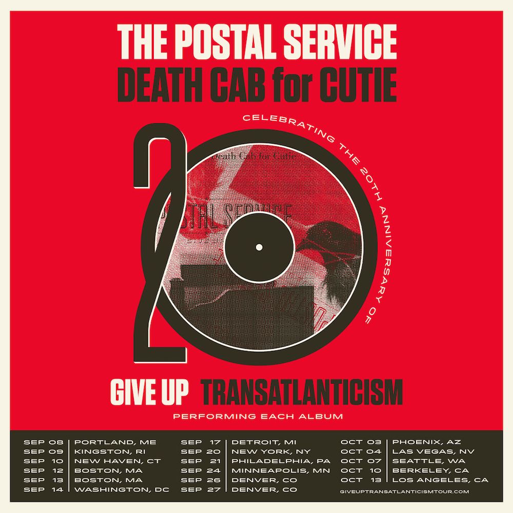 The Postal Service and Death Cab For Cutie (Concert)