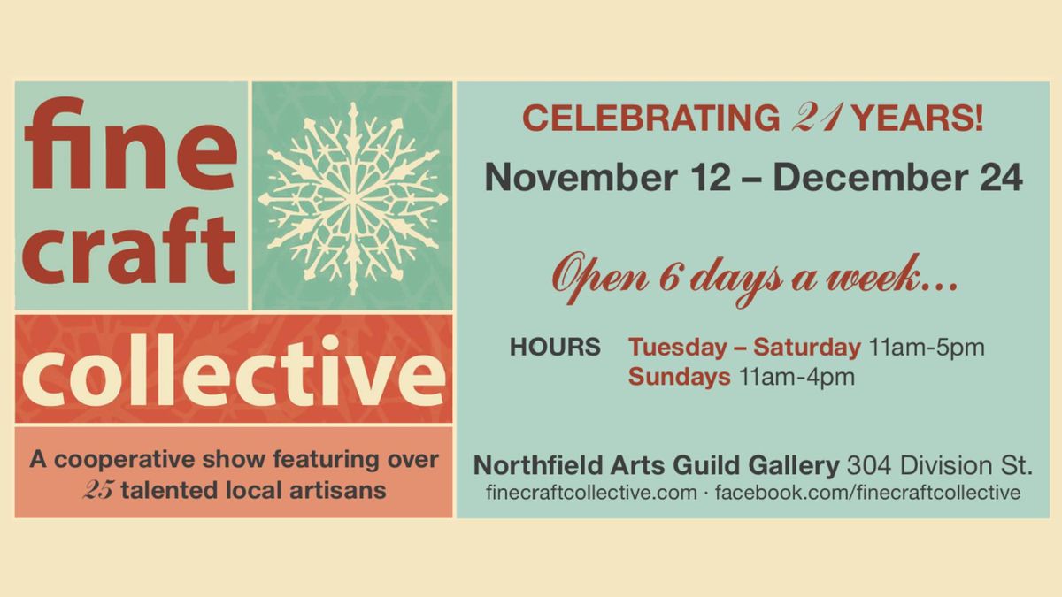 Fine Craft Collective Holiday Pop-Up: Unique Art & Gifts