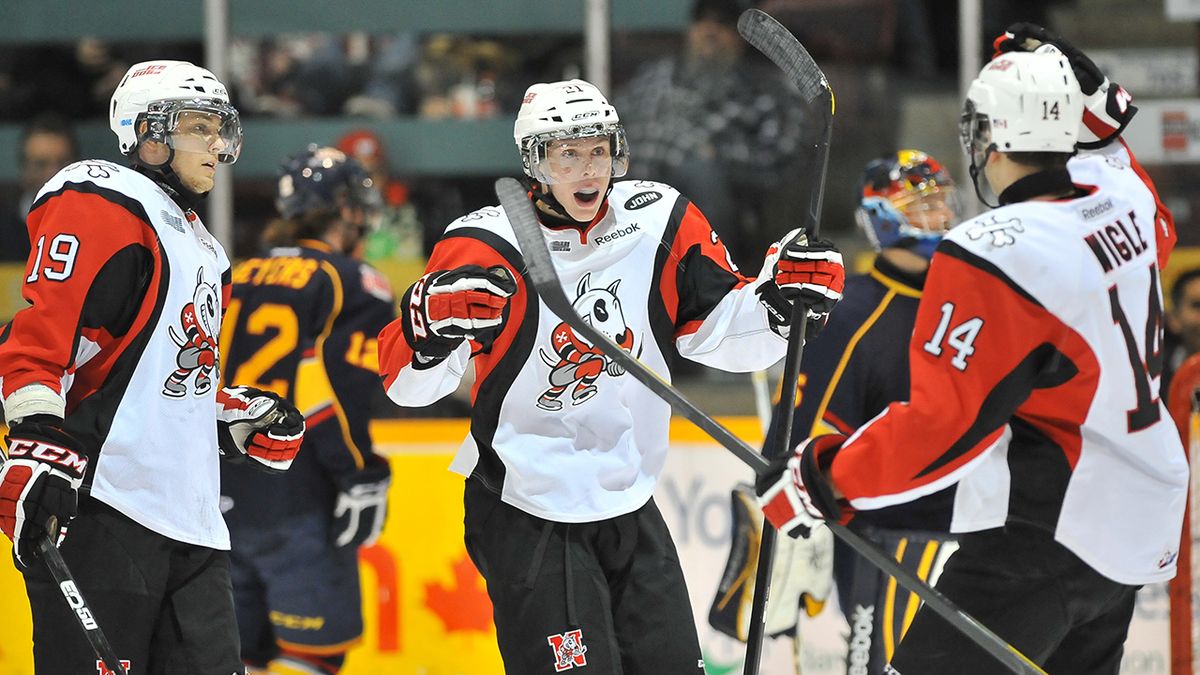 Niagara IceDogs at Sault Ste Marie Greyhounds