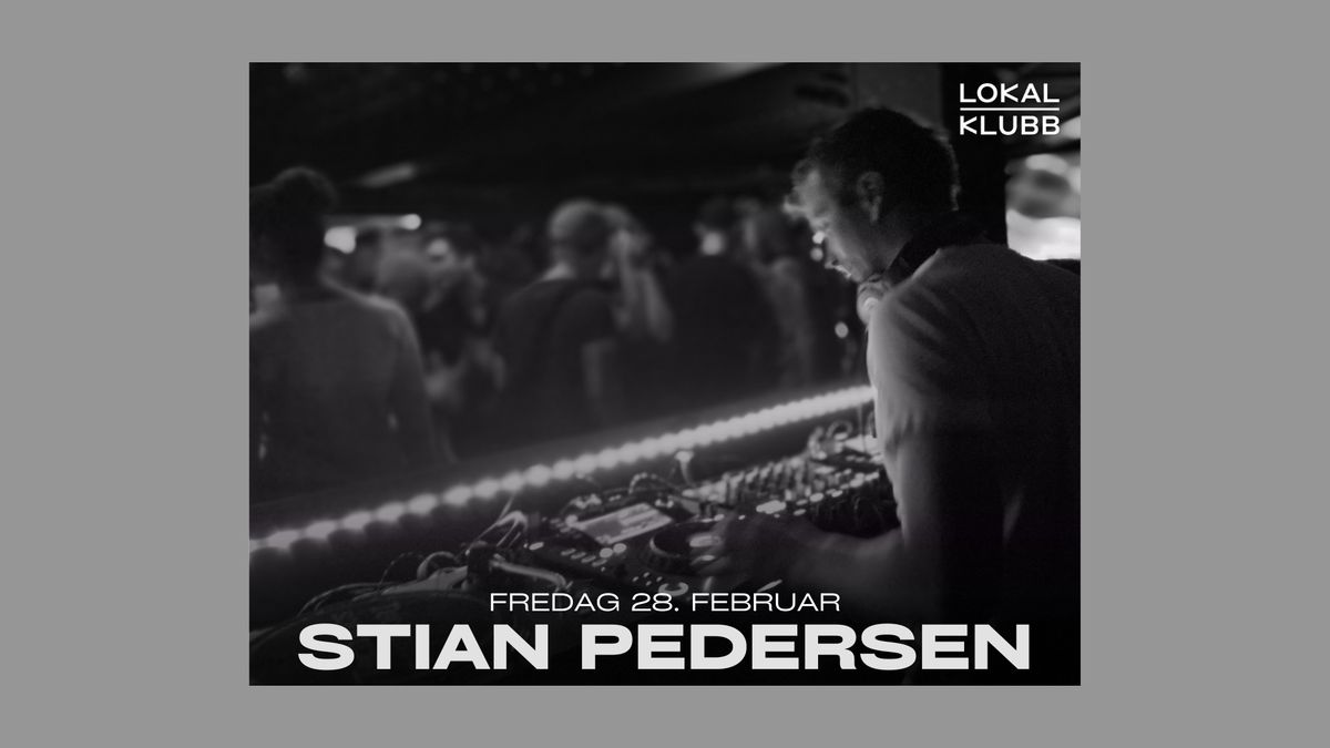 Stian Pedersen \u2014 Lokal Klubb