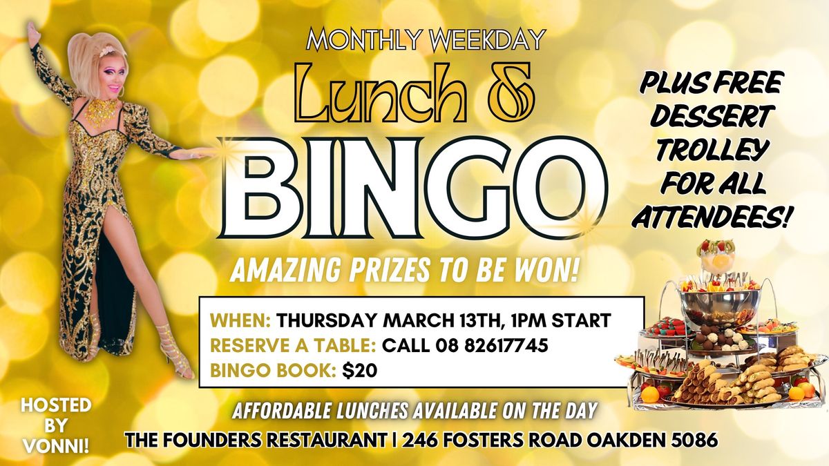 Lunch & Bingo! FREE Dessert Trolley \ud83e\ude77\u2728