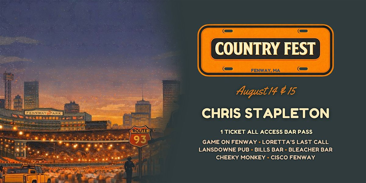 Fenway Country Bar Fest 2026: All Access Lansdowne Street