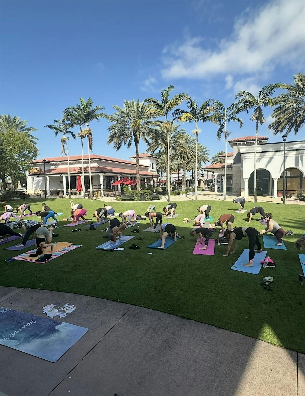 Yoga On The Green  at Delray Marketplace