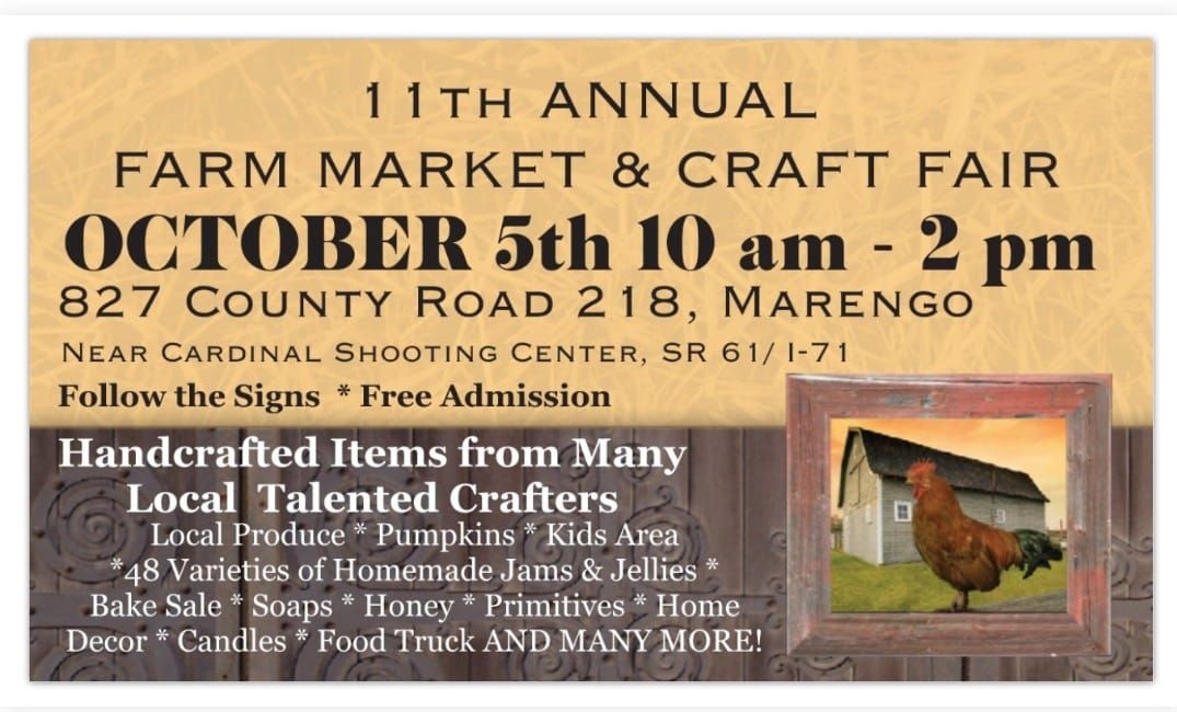 11th Annual Farm Market & Craft Fair