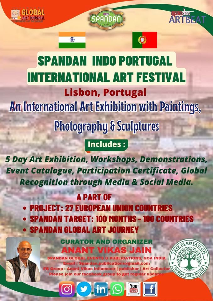 139TH EDITION  - SPANDAN INDO PORTUGAL INTERNATIONAL  ART FESTIVAL