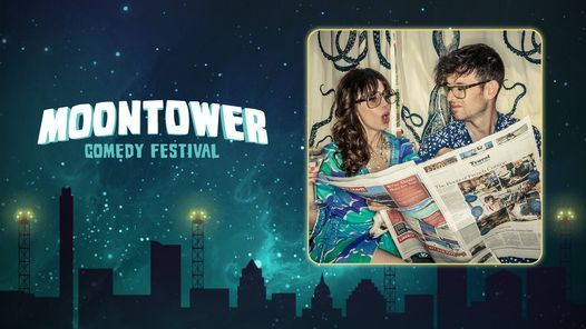 Natasha Leggero and Moshe Kasher at Moontower Comedy Festival