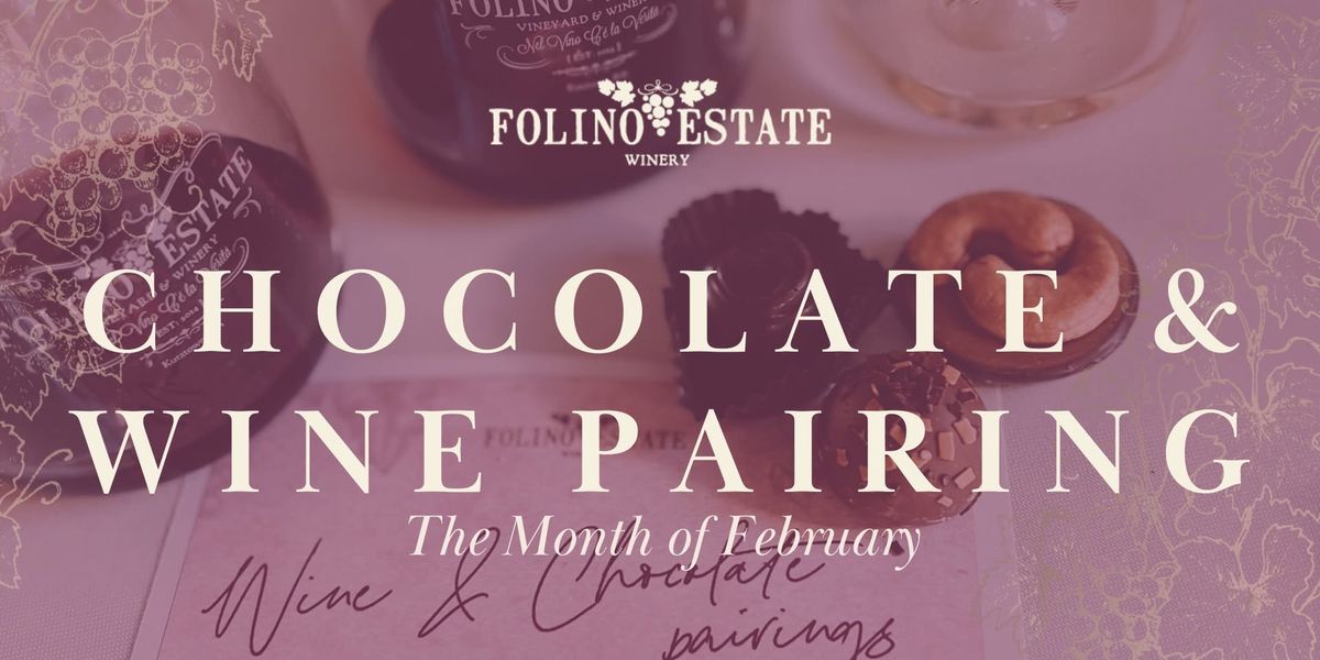  Wine Tasting | Chocolate & Wine Pairing