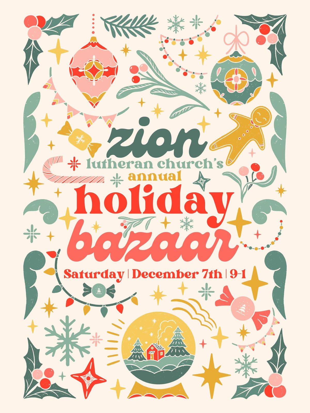 Zion Lutheran Church Annual Bazaar 2024