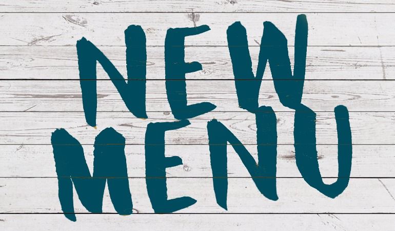 New Menu Launch